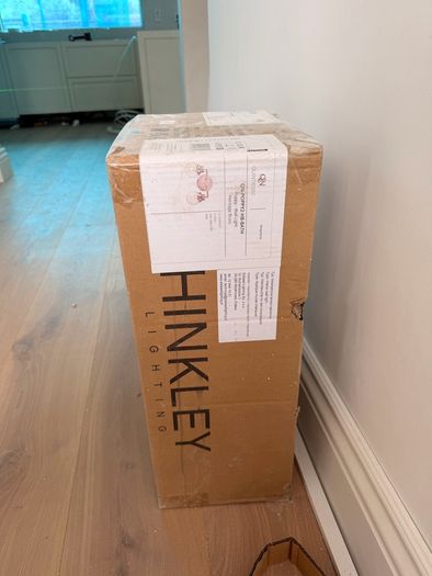 Brand New Hinkley Quintesse Bathroom Wall Light Heritage Brass