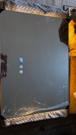 Led mirror for bathroom 70x50 dimmable 3 colours
