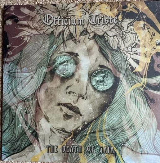 vinyl Officium Triste  The Death Of Gaia  2x green, black and white splatter vinyl