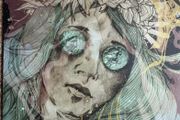 vinyl Officium Triste  The Death Of Gaia  2x green, black and white splatter vinyl