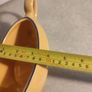 Vintage 1990,s RAYWARE SIENA Italian yellow LARGE Gravy Boat Europe used. Image 4