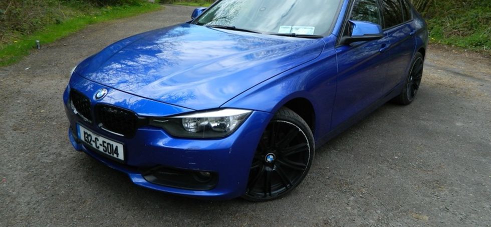 2013 Bmw 318d blue