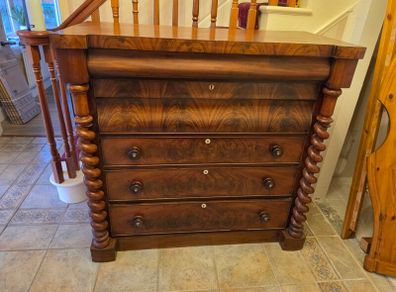 Solid Timber Antique-Style Storage Chest