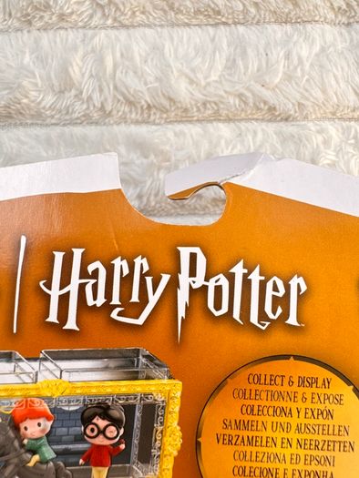 Harry Potter Micro Magical Moments Figures Ron Fluffy Hermione Mini Set Case Damaged Box Please see photos