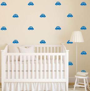 Car Wall Sticker, Car Wall Decal, Kids Wall Decoration, Nursery Stickers, Nursery Ideas