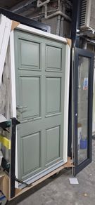 Scandinavian Pine Front Door