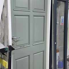Scandinavian Pine Front Door