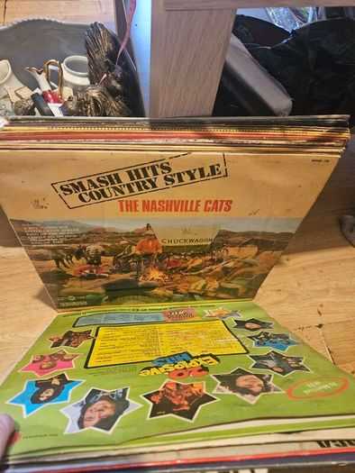 Job Lot of Vinyl Records Easy Listening