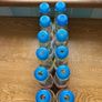 12 x Japanese HATA Ramune Glass Marble Bottles Image 3