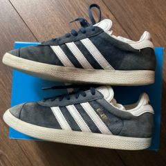Navy adidas gazelle size 37.4