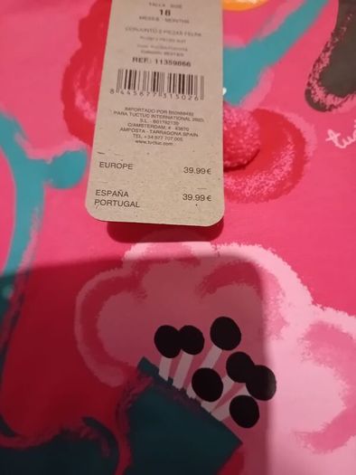 BNWT TucTuc Set Age 18 months