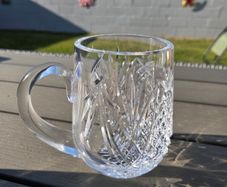 Rare Vintage Waterford Crystal Tankard