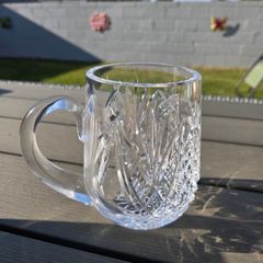 Rare Vintage Waterford Crystal Tankard