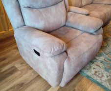 Sofa and armchair