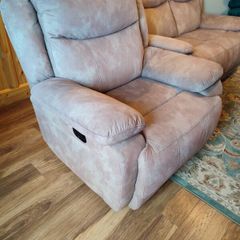 Sofa and armchair