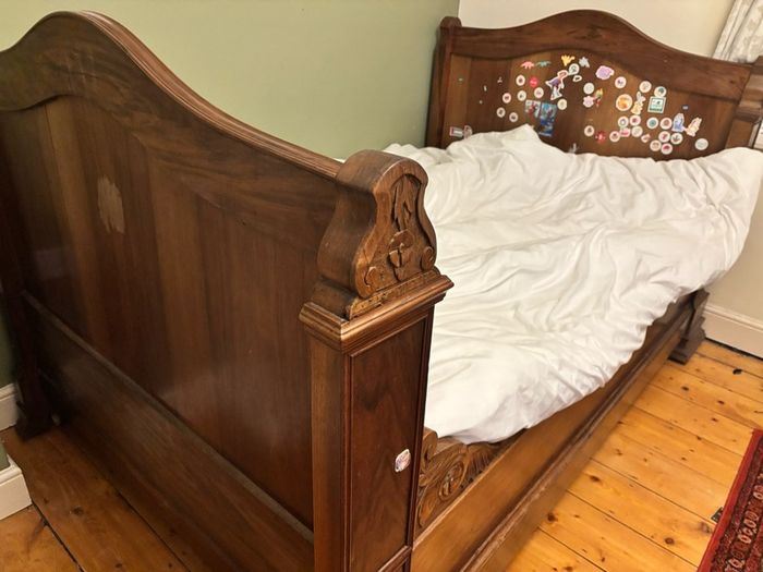 antique french bed