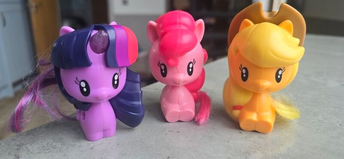 3 x 2018 McDonalds Toys MLP G4 My Little Pony