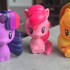 3 x 2018 McDonalds Toys MLP G4 My Little Pony