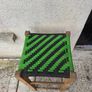1960's English Woven High Stool Image 4
