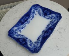 Victorian Platter Argyle Burslem by Ford  & Sons