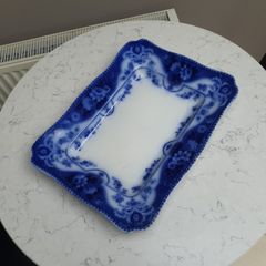Victorian Platter Argyle Burslem by Ford  & Sons
