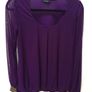 Gorgeous Purple Embellished Top: Size 8 (Also fit size 10) Image 2