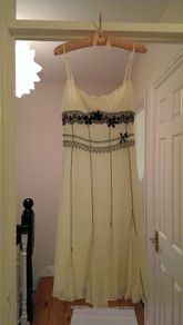 Wedding Bridesmaid Karen Millen dress and bag
