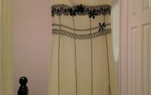 Wedding Bridesmaid Karen Millen dress and bag