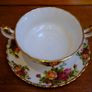 Old Country Roses - Made in England Soup Cup by Royal Albert With Two Handles Image 4