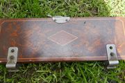 Vintage Acme Wood &amp; Metal Clasped Tie Press