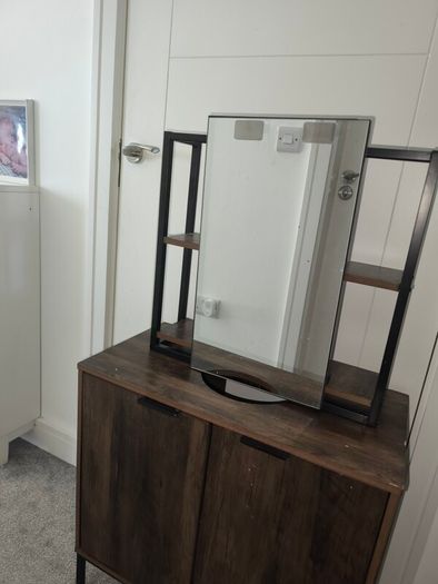 Tromso Under Sink Cabinet And Tromso Bathroom Mirror Cabinet