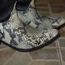 Kentucky Western Boots Snake skin print Cowboy/Western Farm/Ranch Boots 10 UK Image 3