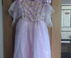Princess Rapunzel Dress - Disney - age 7-8