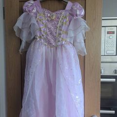 Princess Rapunzel Dress - Disney - age 7-8