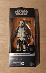 Star Wars Scout Trooper Carbonized Edition 6" Scale Black Series New & Unopened