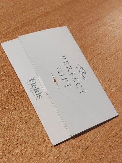 Fields Gift Card