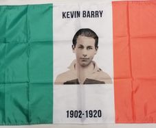 Kevin Barry Irish Republican Flag.