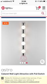 Astro cabaret lights new but no box