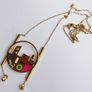 Retro MPP Art Pendant and Necklace length 30" Image 9