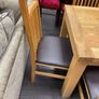 Solid wood table and 6 chairs Image 2
