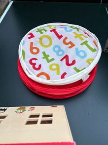 Basket for laundry or toys