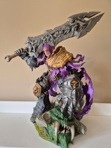 war darksiders 3d statue printed and custom painted