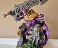 war darksiders 3d statue printed and custom painted