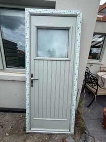 External Palladio Composite Door with frame