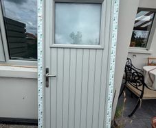 External Palladio Composite Door with frame