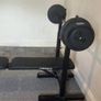 Gym bench & weights Image 2