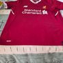 Liverpool Football Club Home Jersey 2017 to 2018 Childrens Large New Balance Image 7