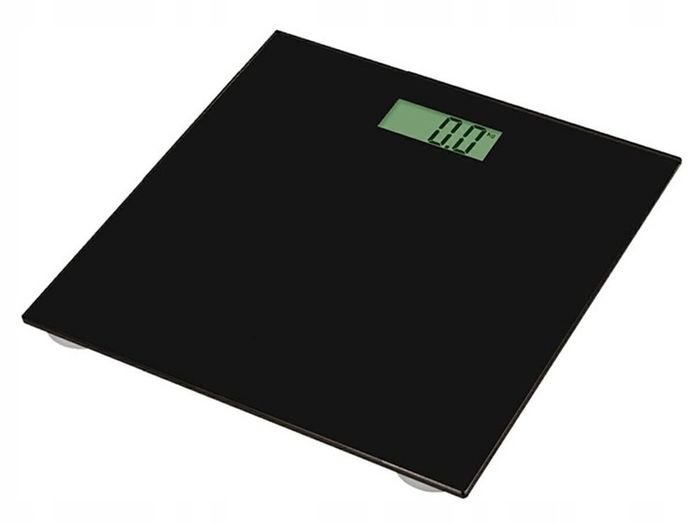 New Bathroom 180kg Digital Electronic LCD Scale Body Health Tempered Glass #1131