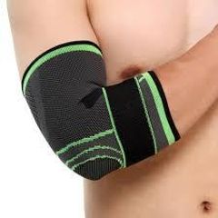 Elbow Support Strap Elastic Gym Sport Elbow Protective Pad Absorb Sweat Sport Basketball Volleyball Tennis Arm Sleeve Elbow Brace