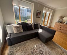FREE IKEA grey sofa bed with storage